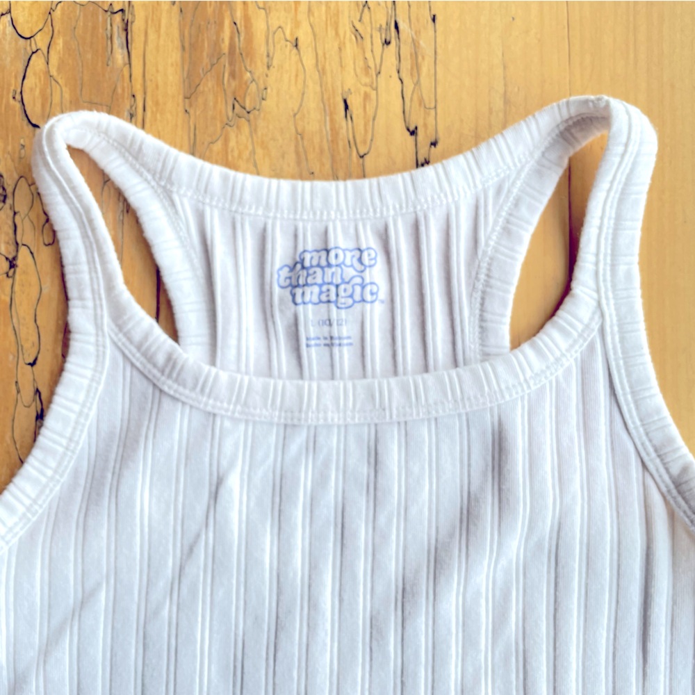 Girl’s Ribbed Halter Style Tank Top